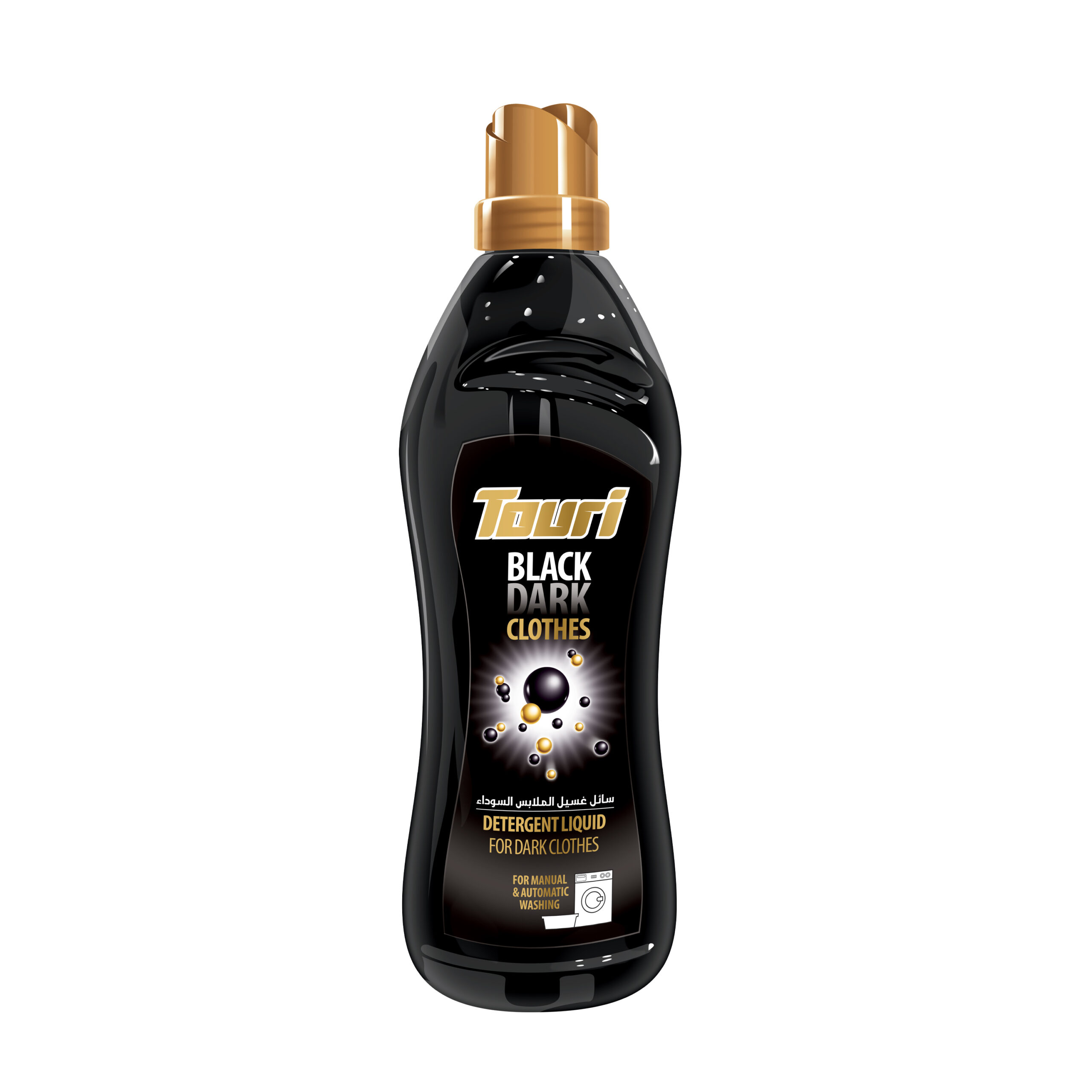 Touri Dark Clothes Washing Liquid 900ml – Black & Dark Color Care