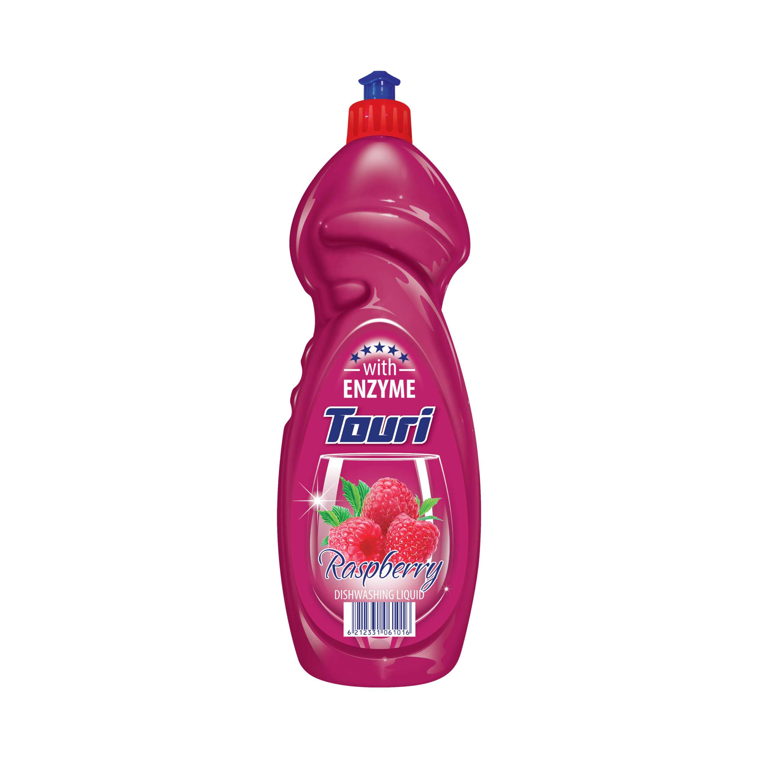 Touri Dishwashing Liquid 600ml – Raspberry Enzyme Formula