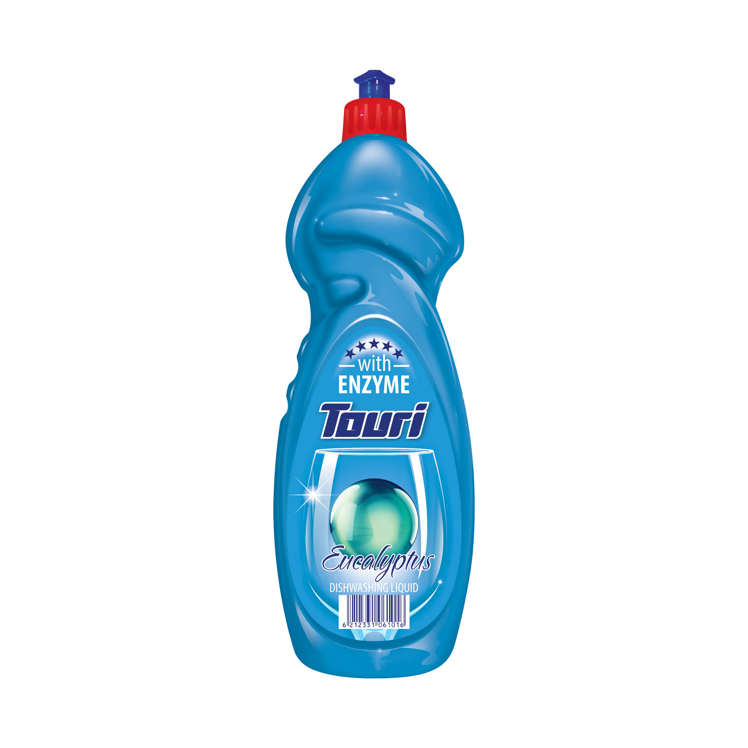Touri Dishwashing Liquid 600ml – Eucalyptus Enzyme Formula