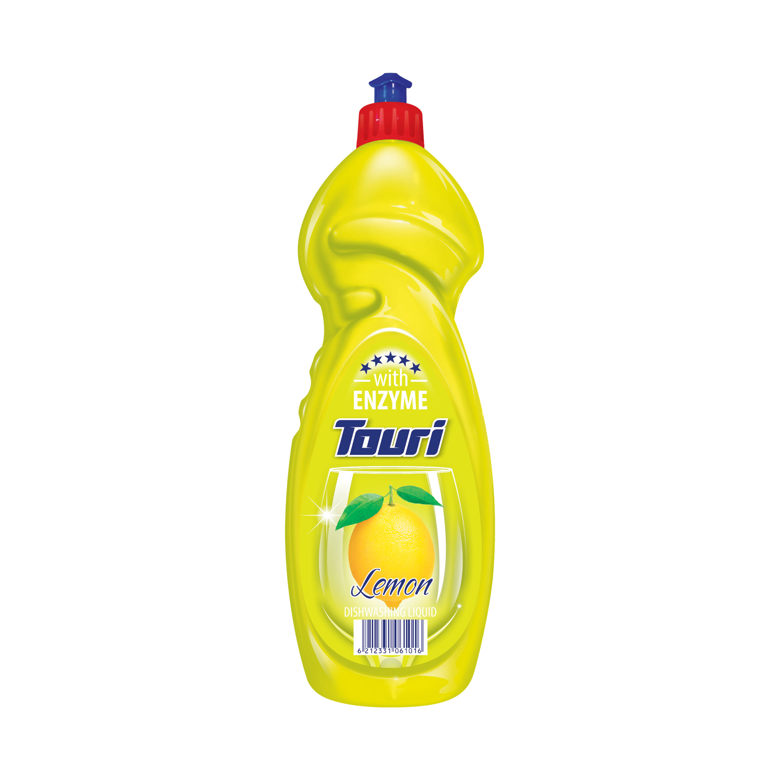 Touri Dishwashing Liquid 600ml – Lemon Enzyme Formula