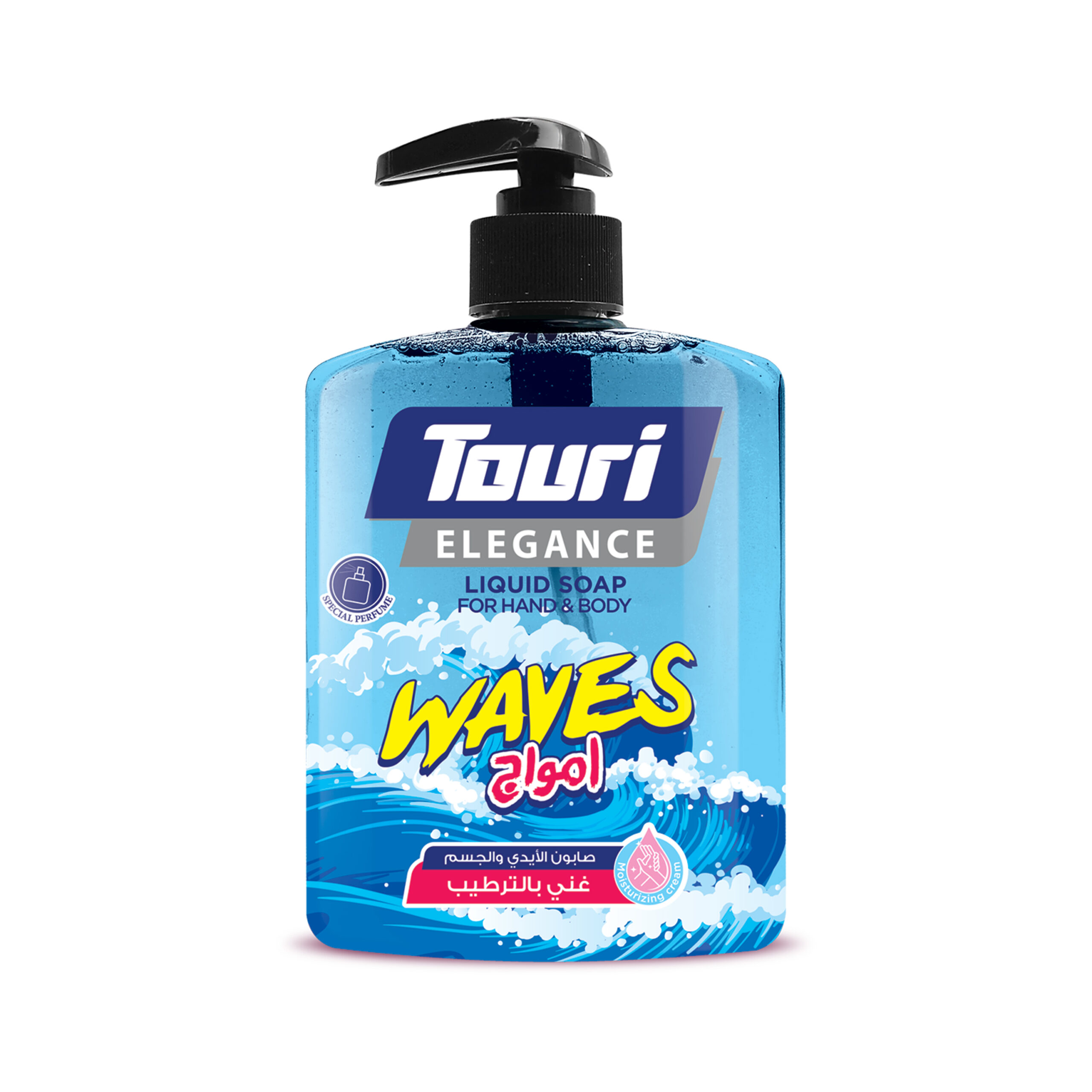 Touri ELEGANCE Liquid Hand Soap 500ml – Waves